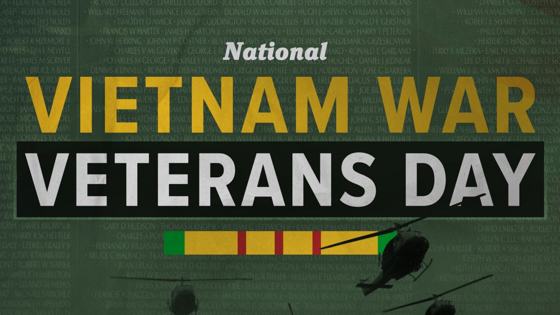 Vietnam War Veterans Day Never