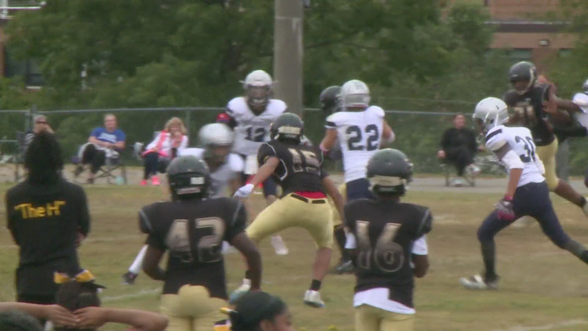 For the first time, Hairston Middle will hold a football game on campus.