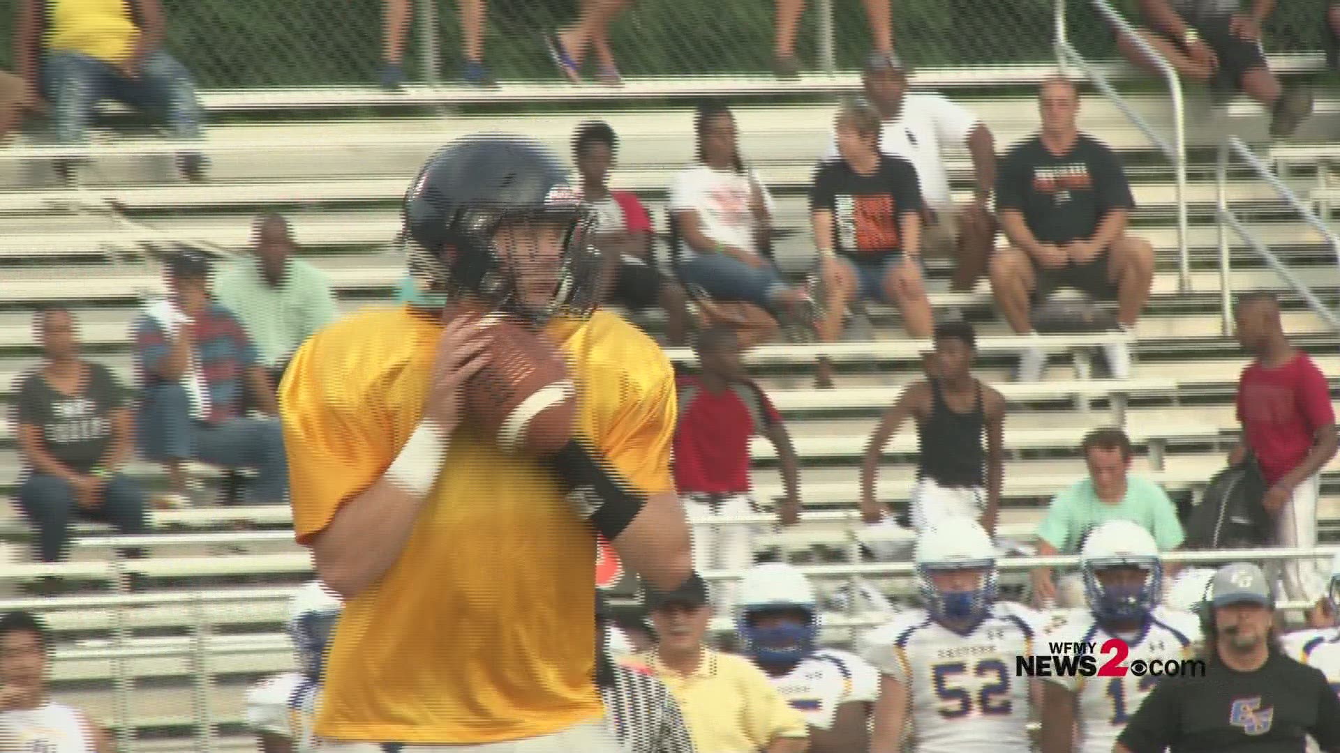 Eastern Guilford and Western Alamance matched up in a preseason football jamboree at Reidsville High School Friday.