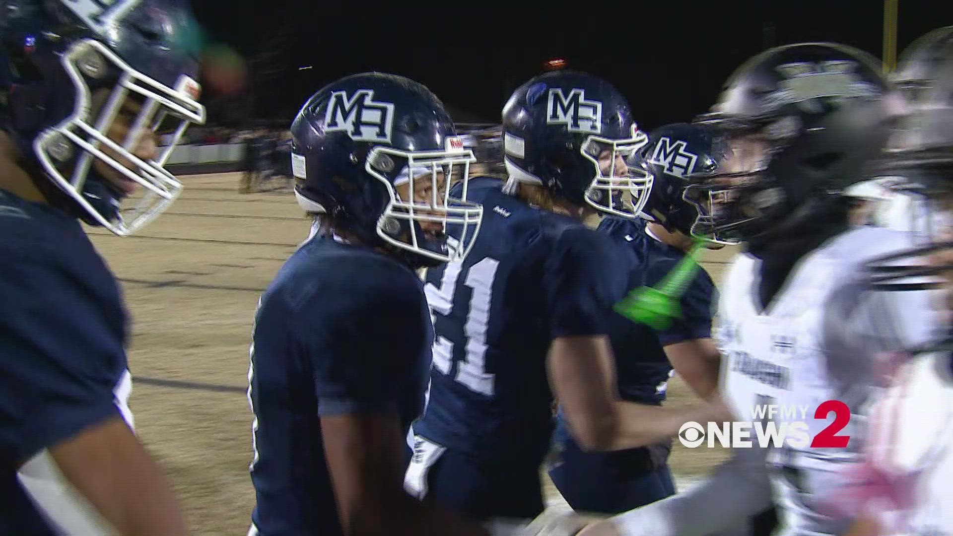 Mount Airy wins 35-6.  Tyler Mason finishes with 290 yard & 5 TD's for the Granite Bears.