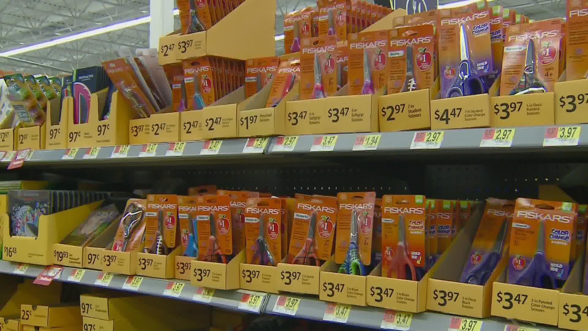 The National Retail Federation says inflation is expected to add a 40% increase on the cost of school supplies this year.