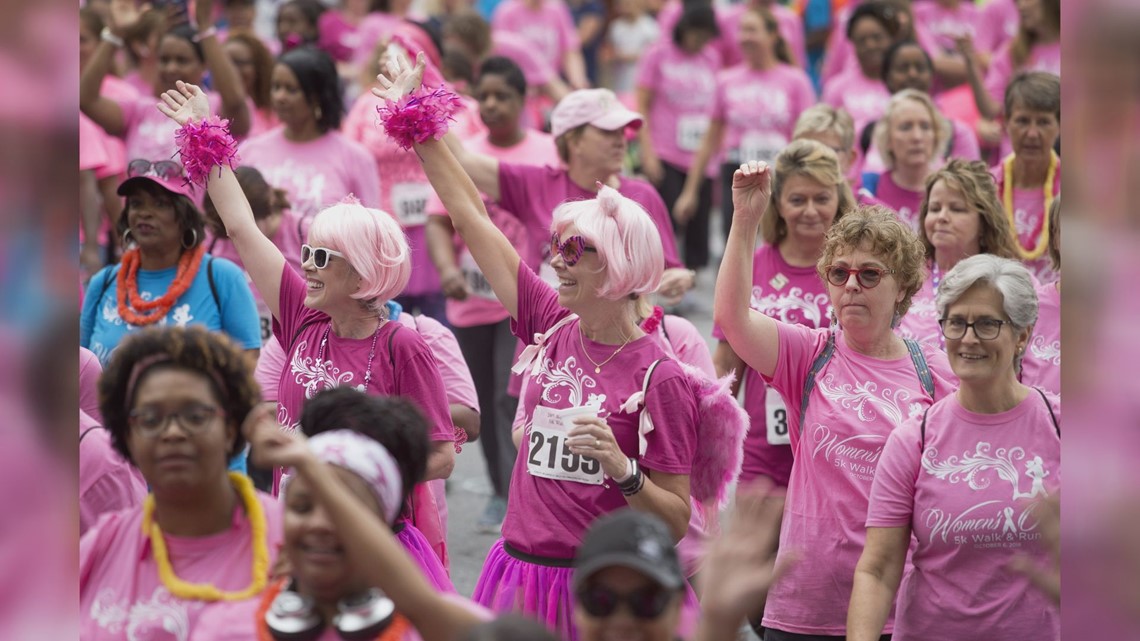 Fighting Breast Cancer One Step At A Time At The Women's Only 5K Walk ...