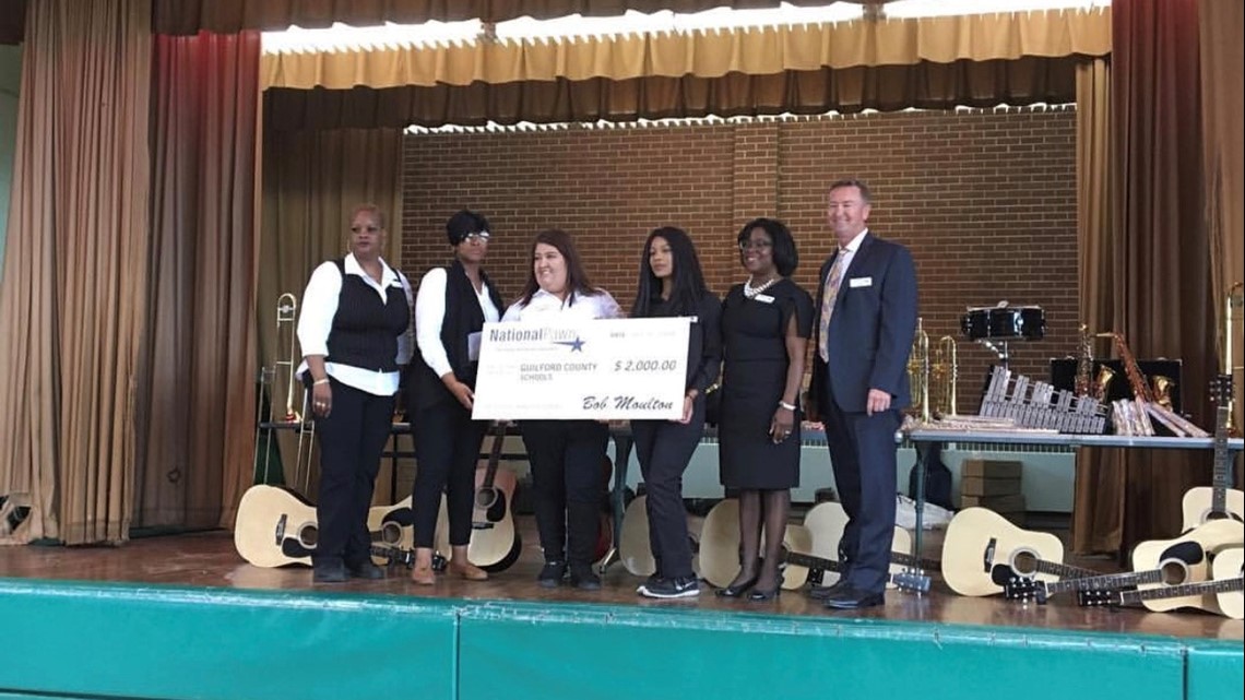 Jackson Middle School In Greensboro Gets More Than 100 Musical