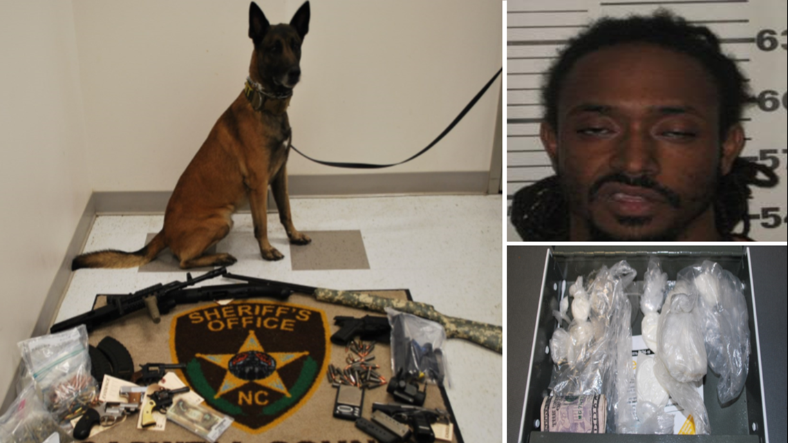 NC Man Charged With 16 Felonies After Drugs, Guns Seized: Sheriff ...