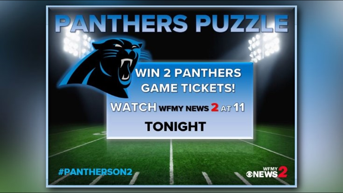 Win Carolina Panthers tickets on WFMY News 2