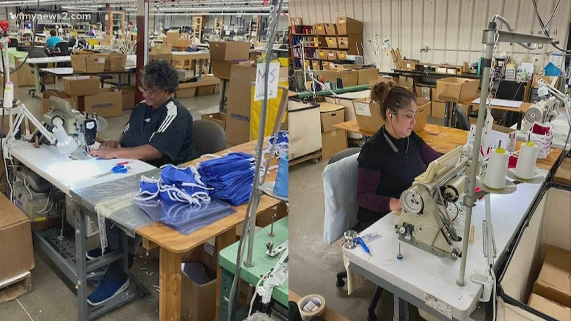 Colonial LLC is working with a number of companies including Hanes Brands, Inc., Beverly Knits and Parkdale Mills in producing FEMA approved masks.