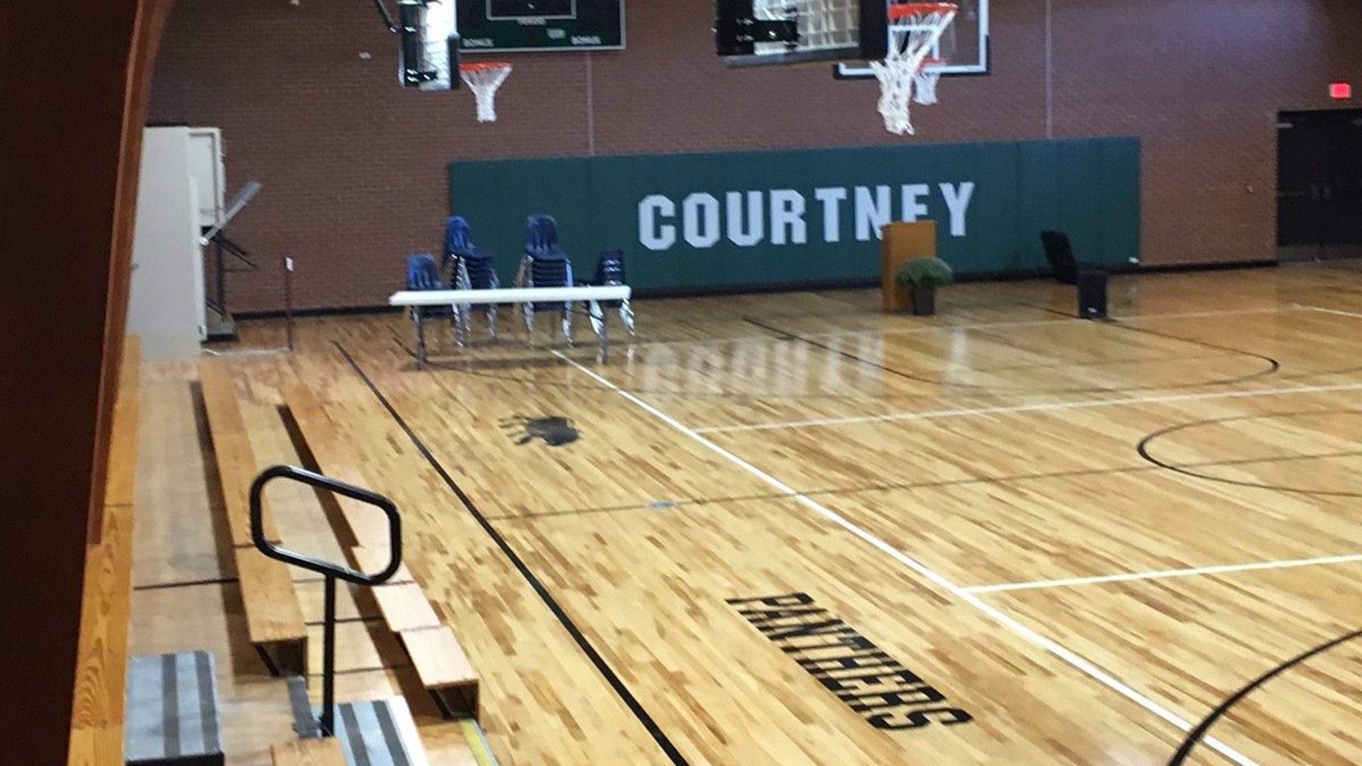 PHOTOS First Look Inside New Gym At Courtney Elementary School