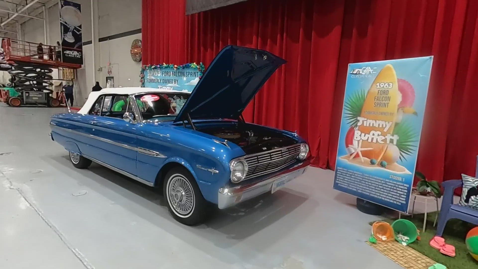 The Greensboro Auto Auction's Classic Car Auction is this weekend with a car from the late Jimmy Buffett's personal collection.