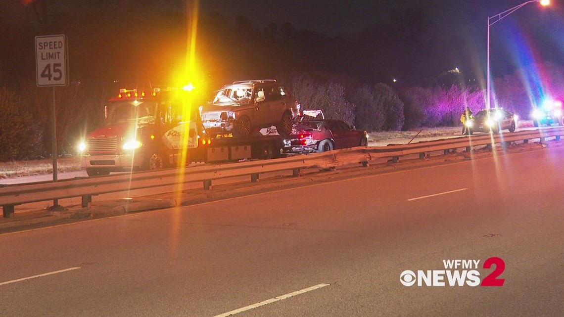 Crash temporarily shuts down W. Wendover Ave. in Greensboro
