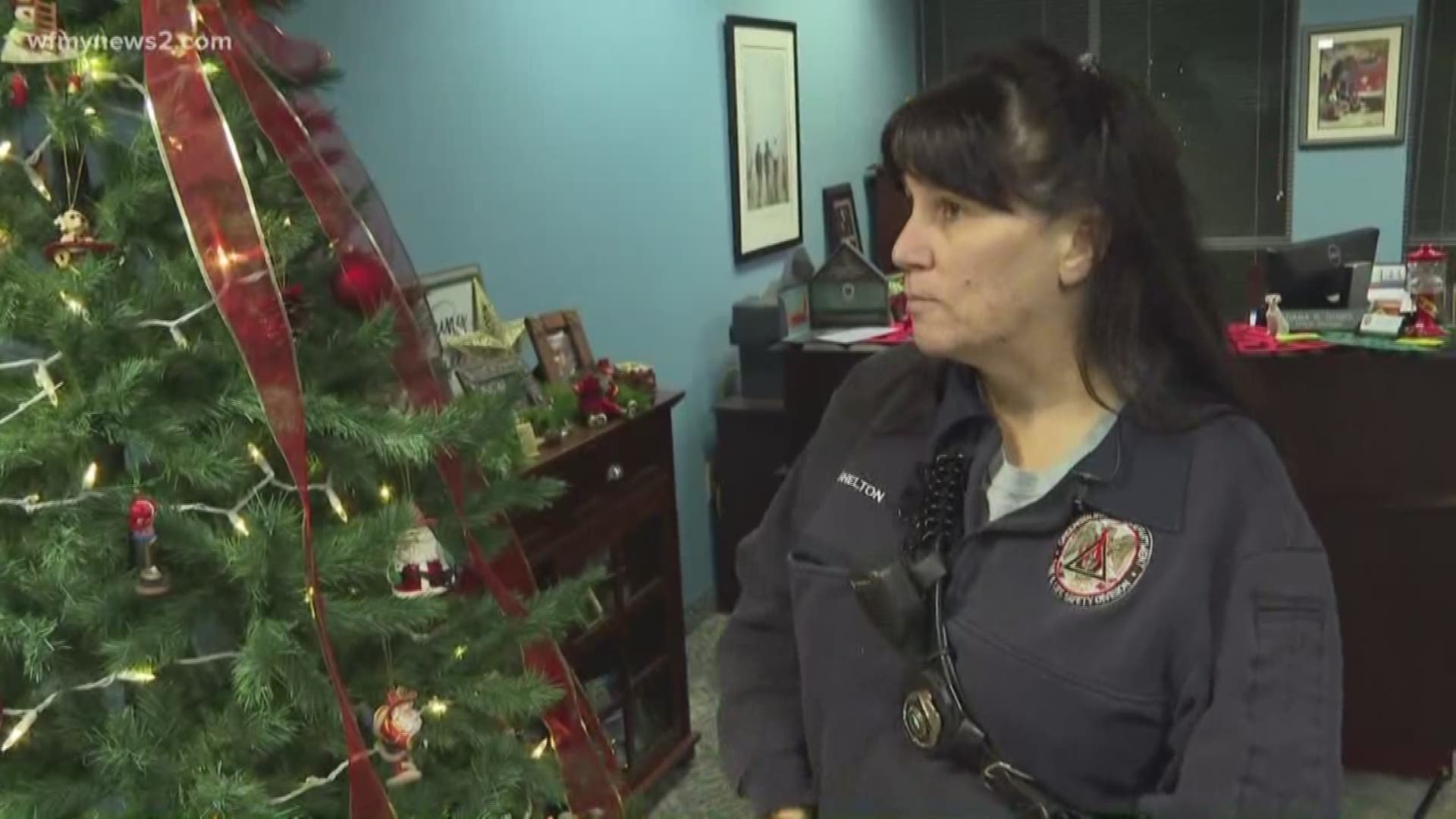 Fire officials are encouraging everyone to quickly get rid of their Christmas tree after the holidays.