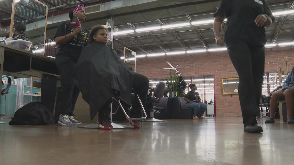 Greensboro barber shop gives students discounted haircuts before first