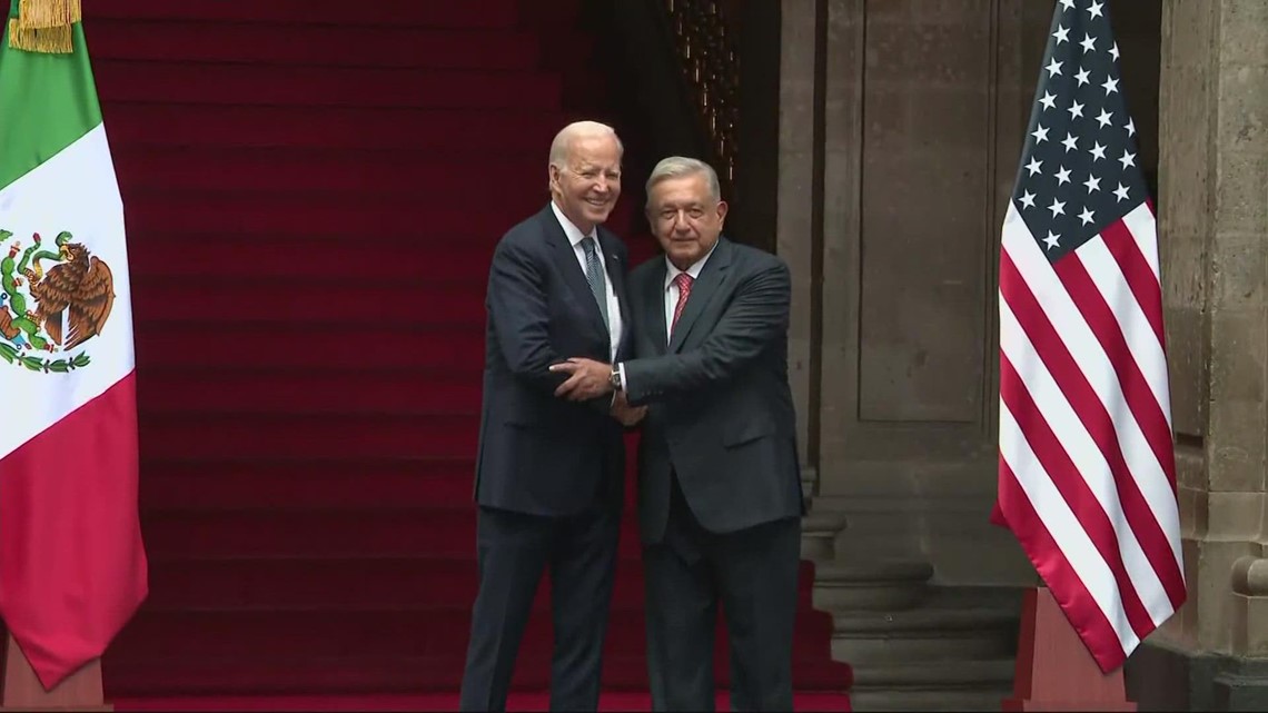 President Biden visits Mexico to talk immigration and more
