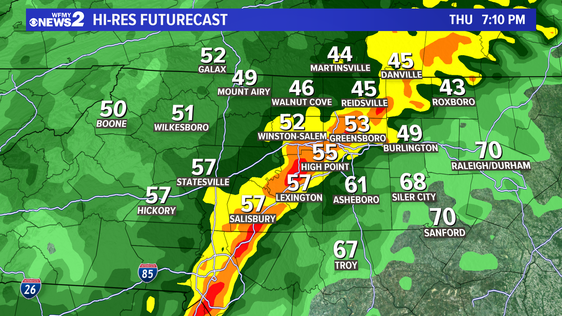 Tim Buckley's Weather Forecast for Feb. 5th