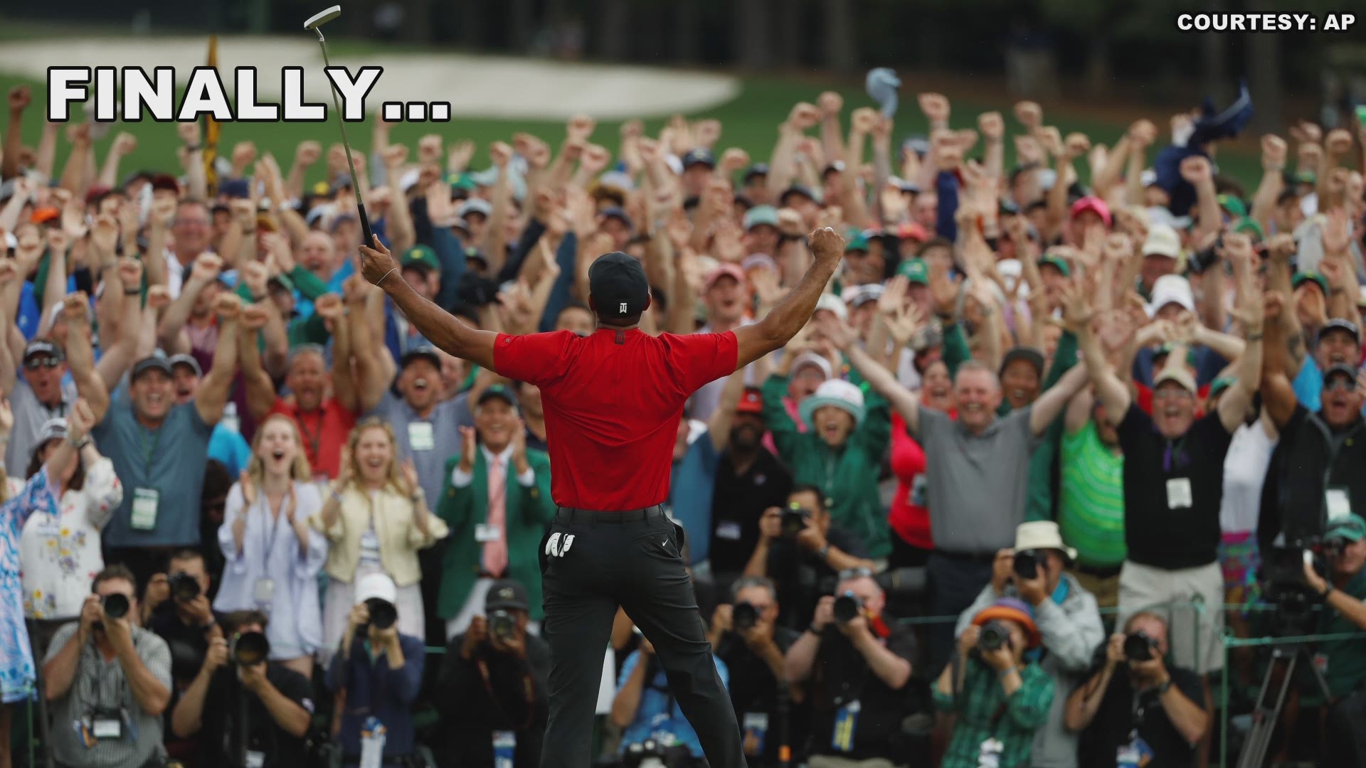 Tiger Woods won his 15th Major championship Sunday by taking the Masters Tournament in Augusta, Georgia.