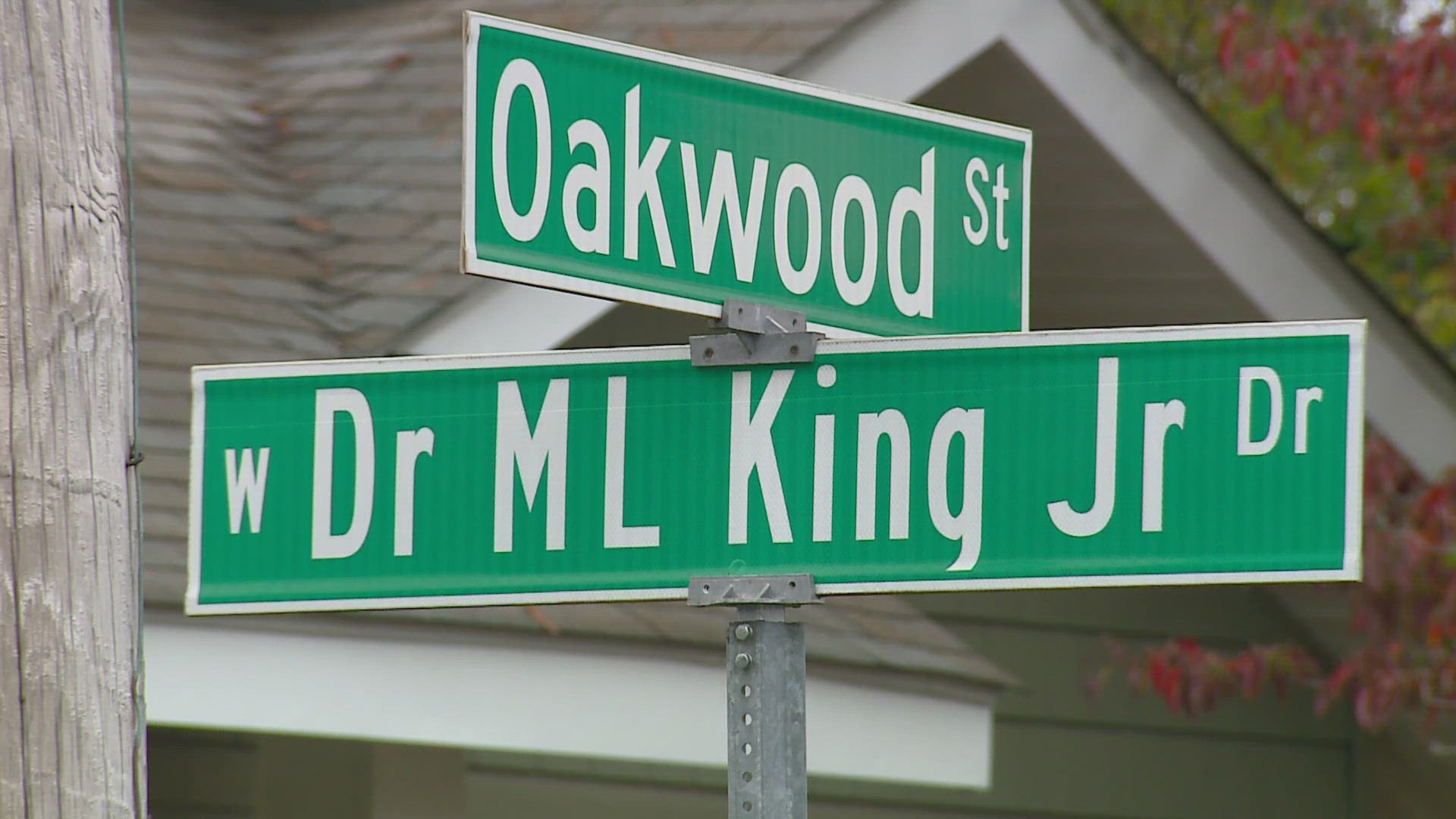 Neighbors say the section of W. Martin Luther King Jr Dr. that this happened on is dangerous.