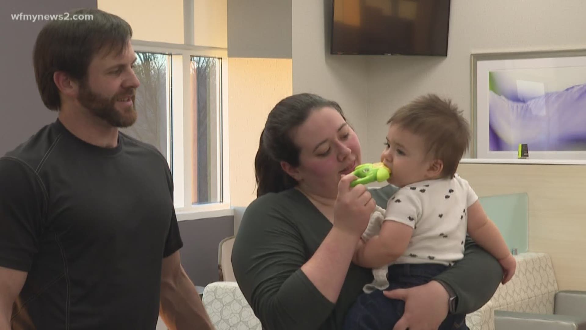 This triad family wanted to bring a child into the world. It wasn't easy, but after many doctor's visits and some hope and prayers, they got their wish.