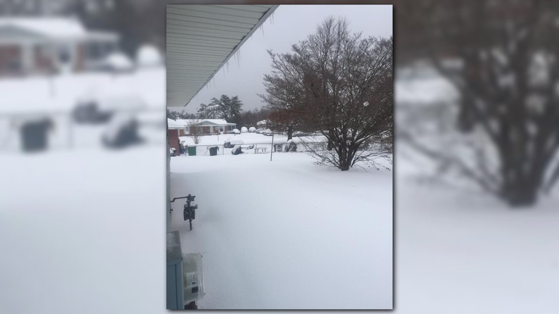 PHOTOS | Major Winter Snow Storm Hits North Carolina | wfmynews2.com