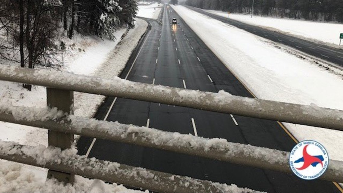 NCDOT Crews Working Around the Clock to Clear Triad Roads | wfmynews2.com