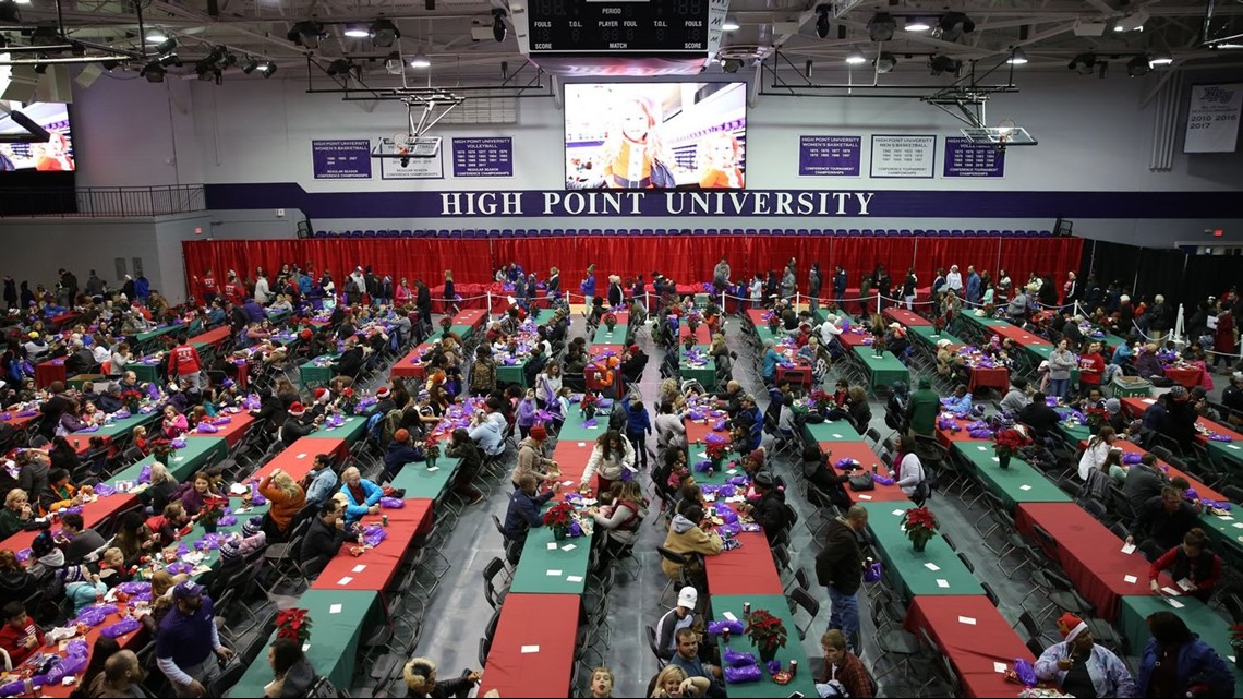 PHOTOS High Point University's 8th Annual Community Christmas