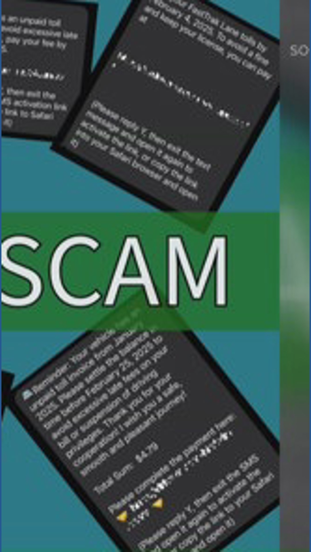 Officials warn toll scam is back, urge drivers to ignore text