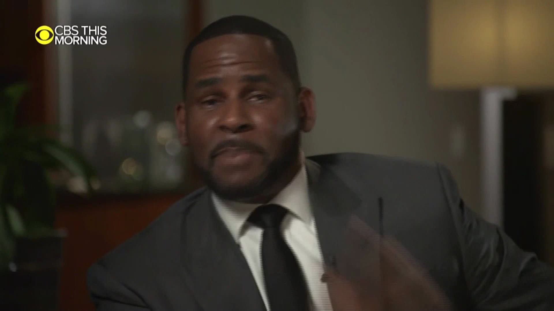 An emotional R. Kelly said he's being "assassinated" and denied sexually abusing women and controlling their lives.