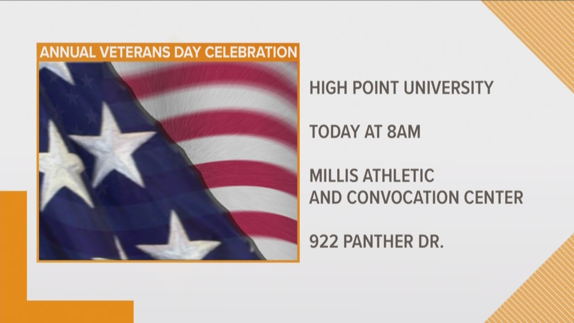 High Point University Pays Tribute To Veterans