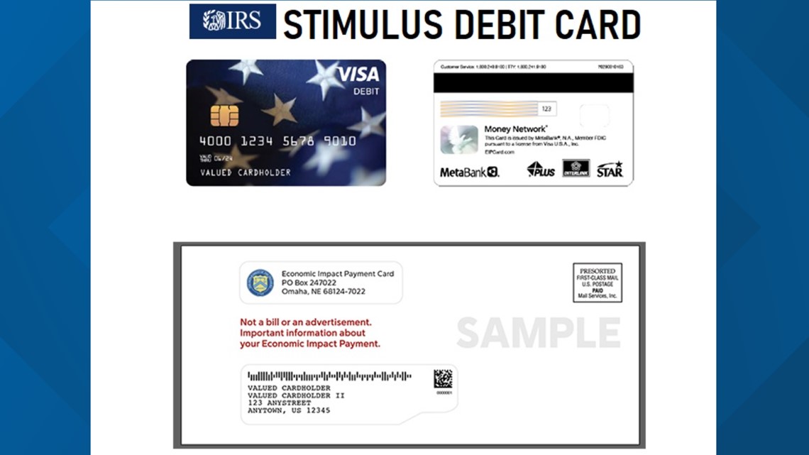 Stimulus debit cards are being mailed out, how to use them