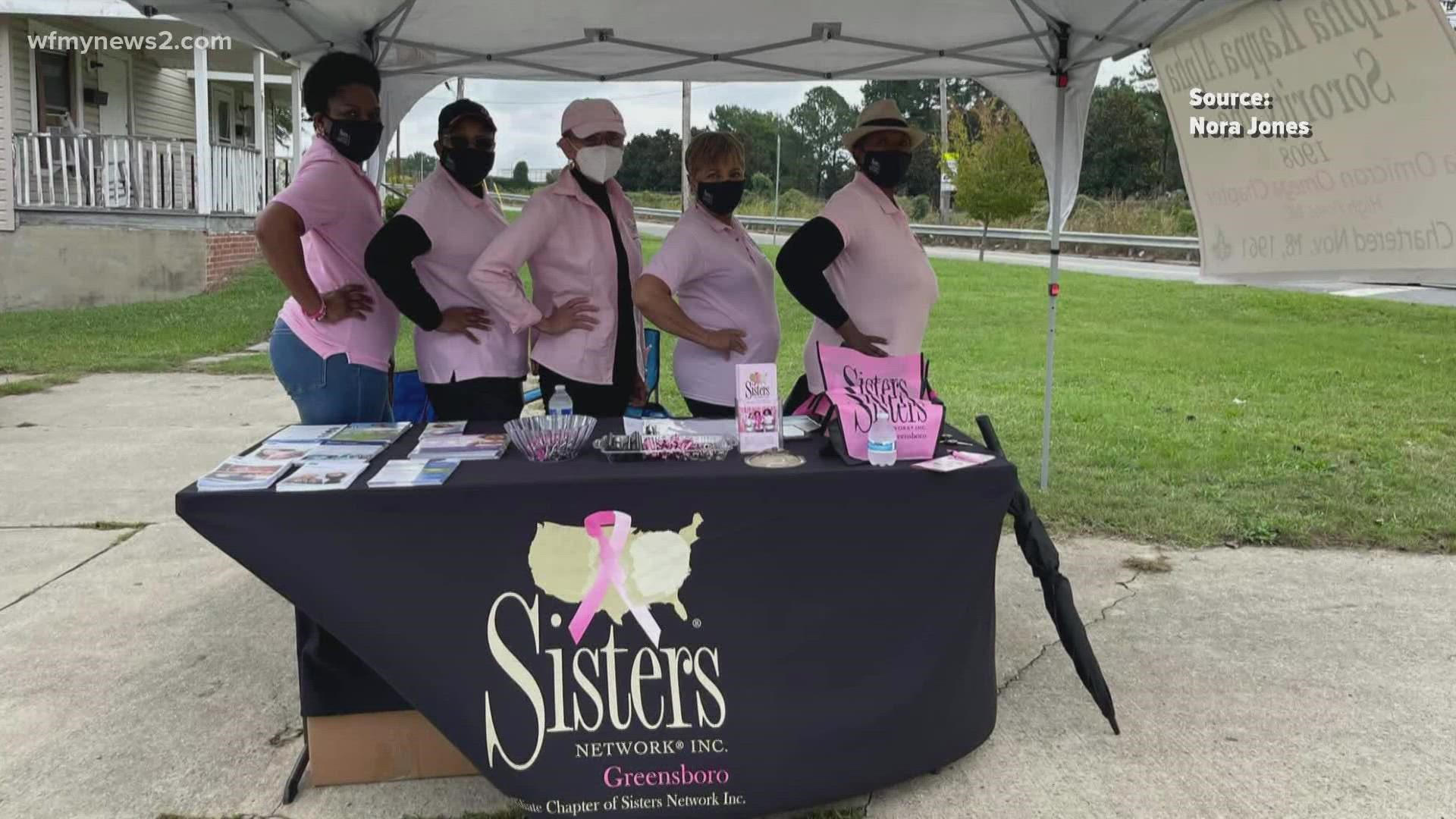 The Sister's Network in Greensboro teamed up with Cone Health to provide free mammograms to a community that often has little access to these life-saving screenings.