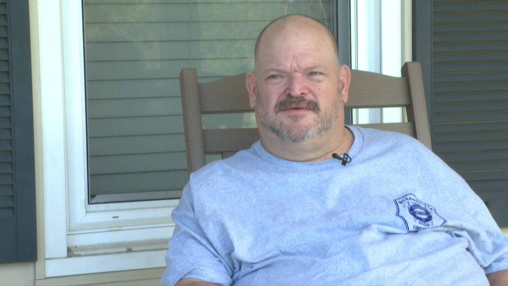 McLeansville fire captain returns home after EMT daughter-in-law helped save his life