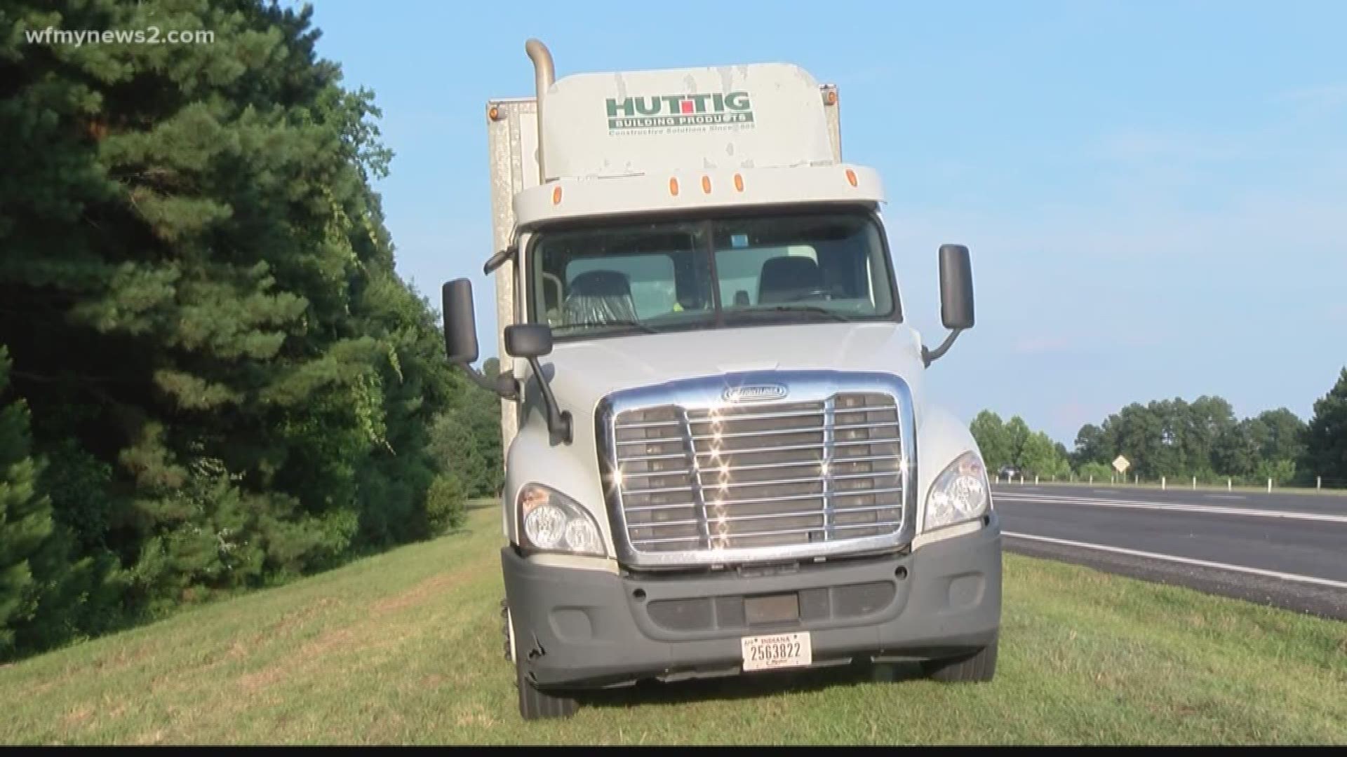 The Johnston County Sheriff's Office said a tractor trailer driver was shot on I-40 West near NC 96. The 59-year-old driver called 911 around 3:22 p.m. Friday. He was able to pull his tractor trailer over safely.