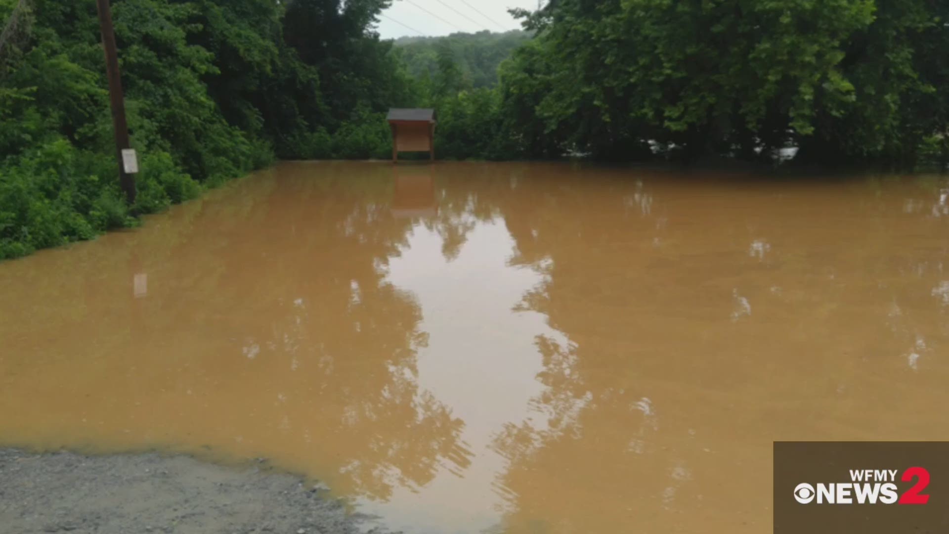 Storms Bring Flash Flooding to Rockingham County Friday Night