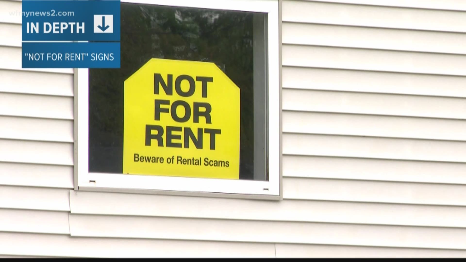 Home sellers are trying to help people avoid scams with these signs.