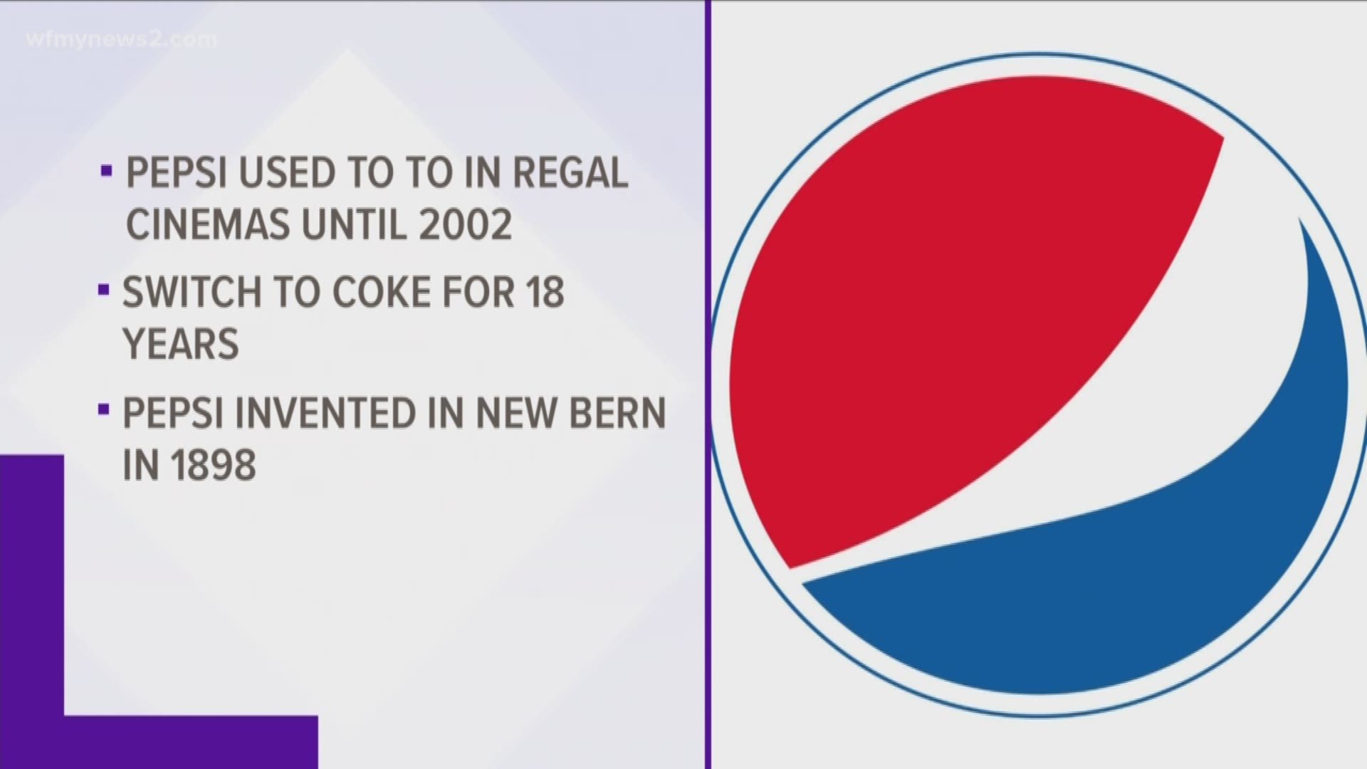 The companies announced over Twitter that Regal would start carrying Pepsi products in its theaters starting Spring 2020, after a breakup that lasted 18 years.
