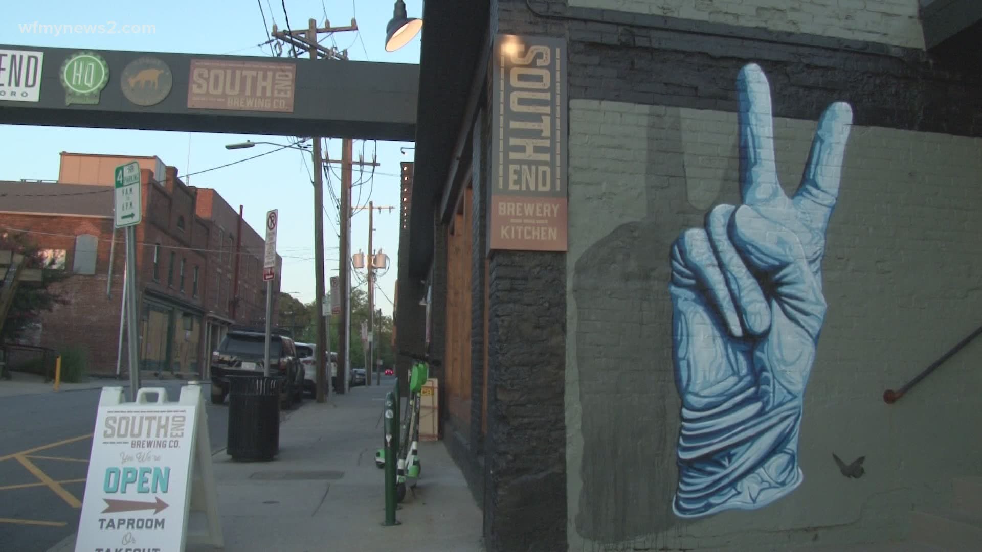 After months of scraping to get by, many downtown Greensboro businesses said they're ready for a little uptick in business.