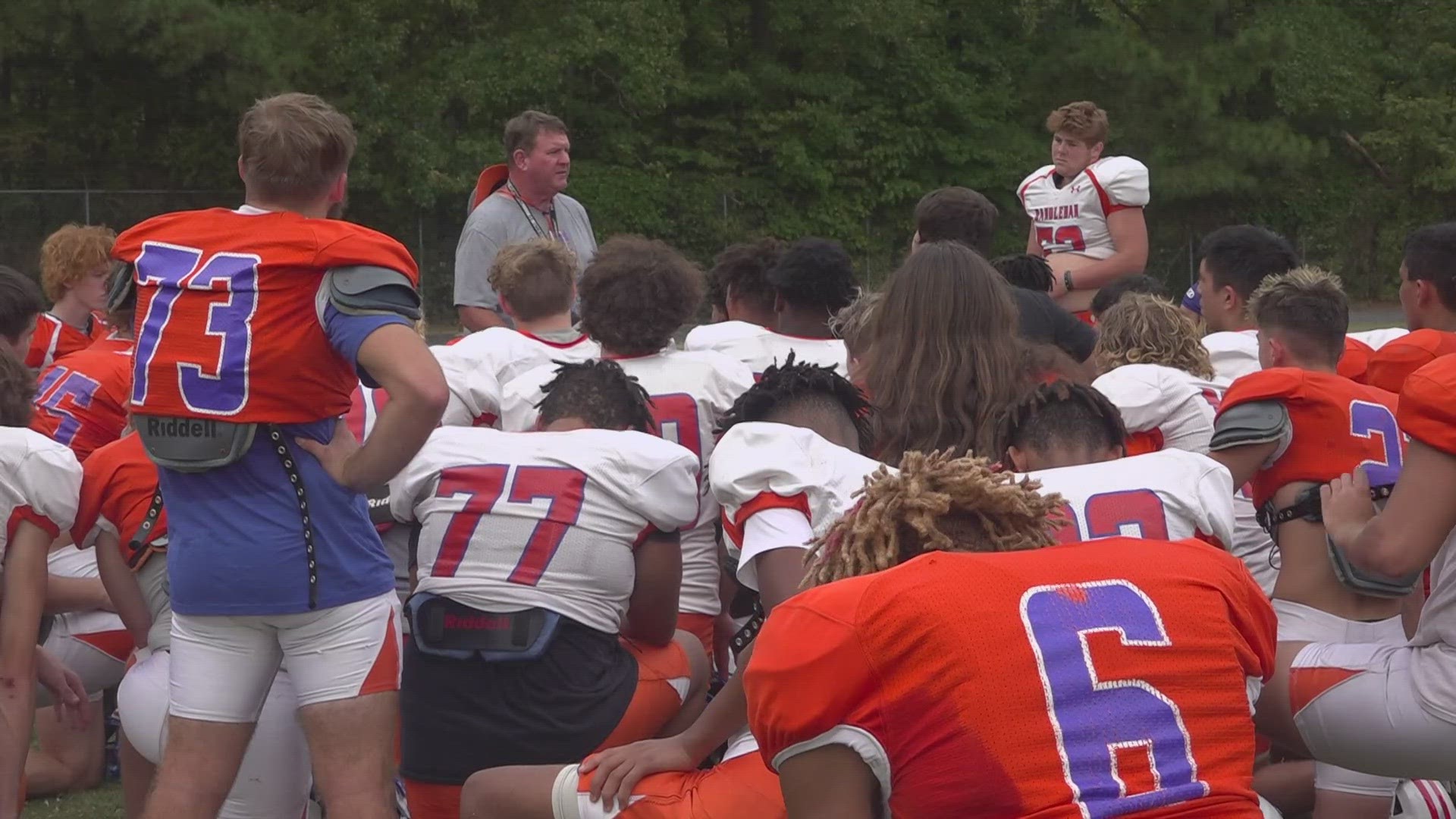 Brian Hughes stepped in after Randleman head coach Shane Timmons stepped away as his daughter battled cancer.