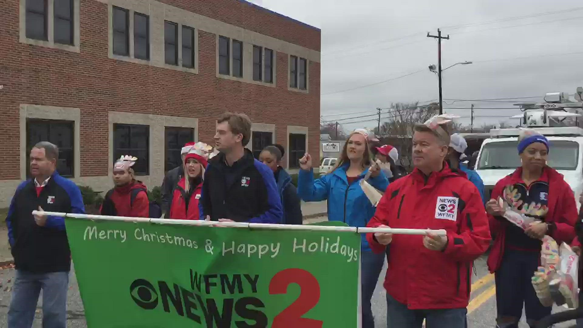 See the WFMY News 2 team at the Greensboro Holiday Parade.