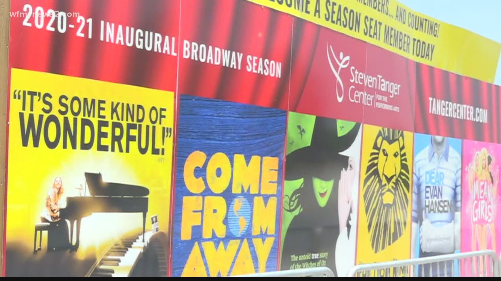 The hit Broadway musical will be performed at the Steven Tanger Center for the Performing Arts in April 2022.