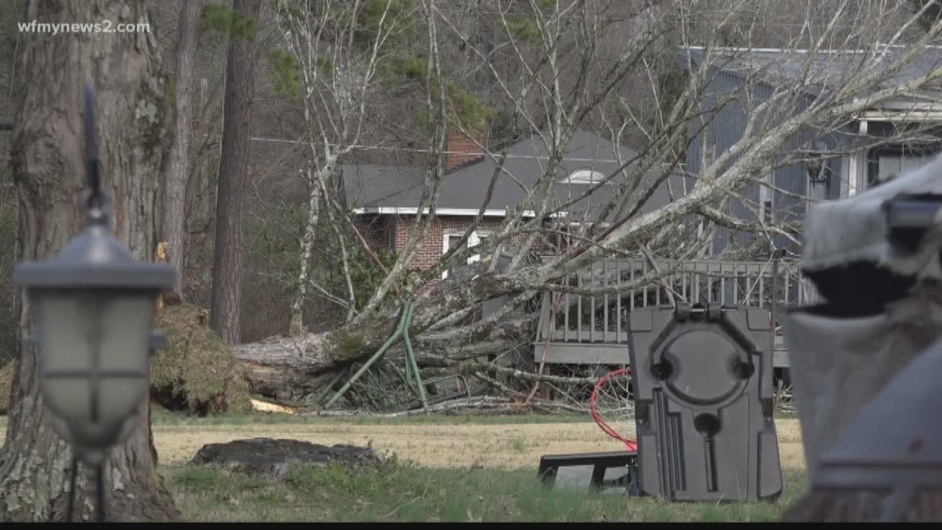 The National Weather Service confirms an EF-1 tornado touched down in Randolph County.