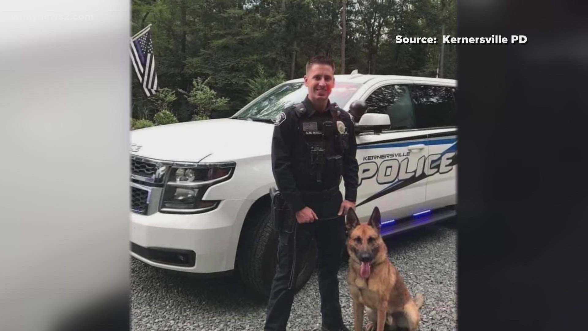 Officer Sean Houle was shot in the line of duty months ago. Though his career as a police officer will come to an end, he said he has a new calling.