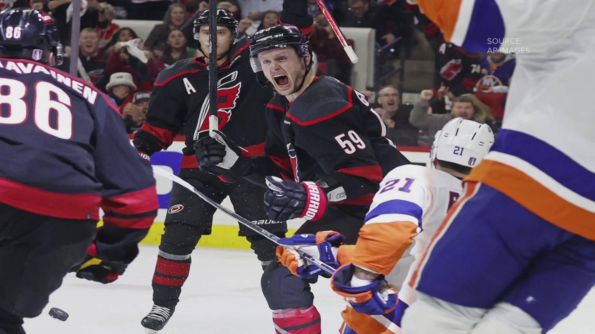 Entering the 3rd period of game 2 against the New York Islanders, the Carolina Hurricanes were down 3-1.