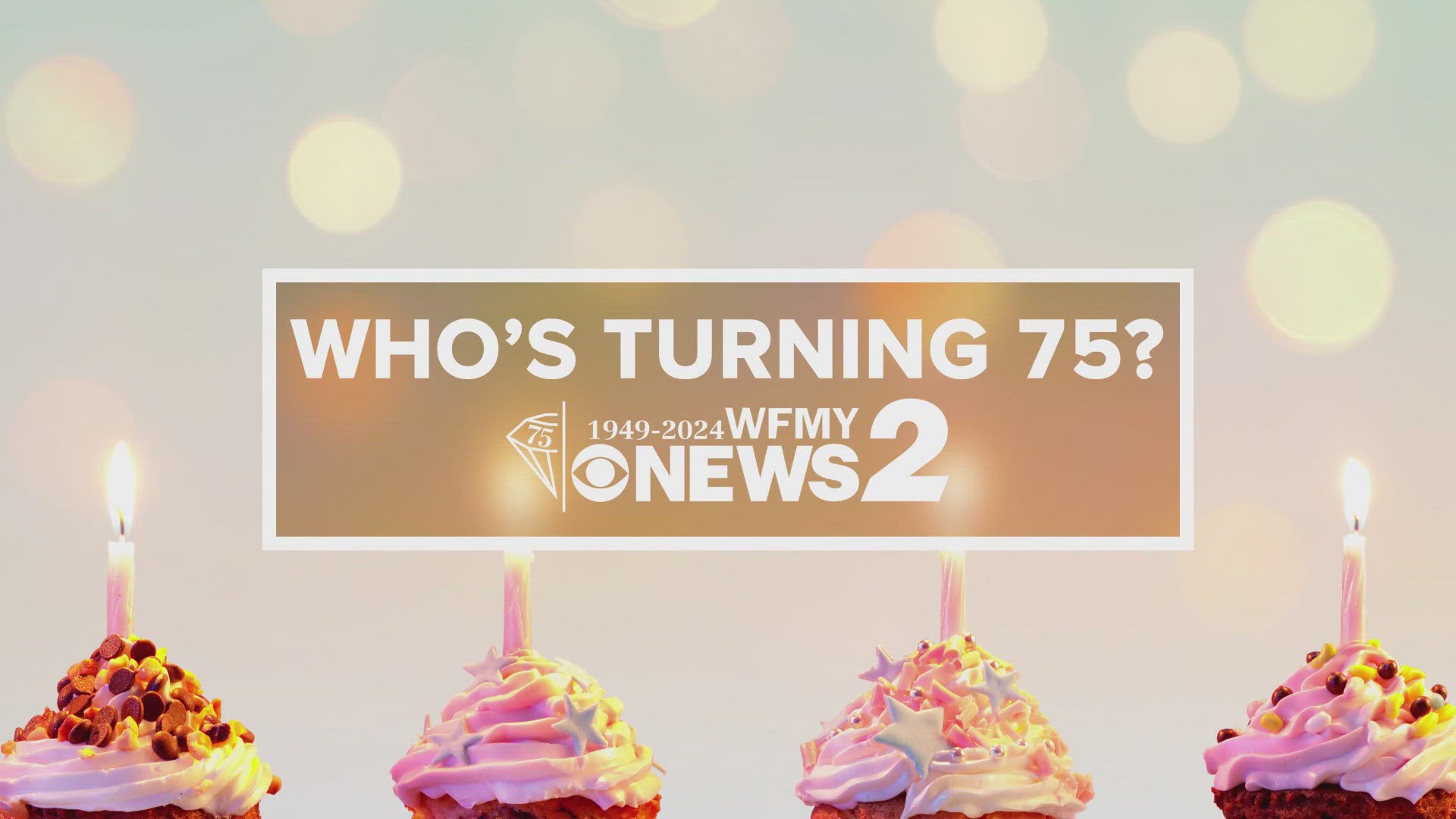 We’re celebrating our 75-year-old viewers for WFMY News 2’s 75th birthday.