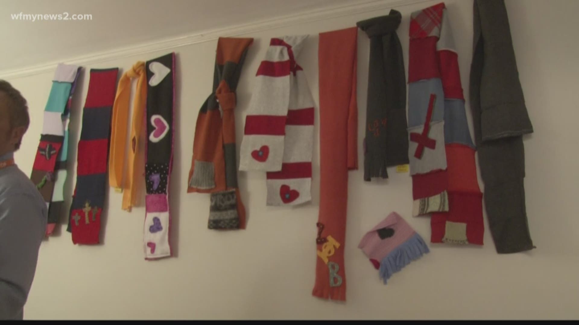 A Triad organization is stepping up again to help make scarves for those in need.