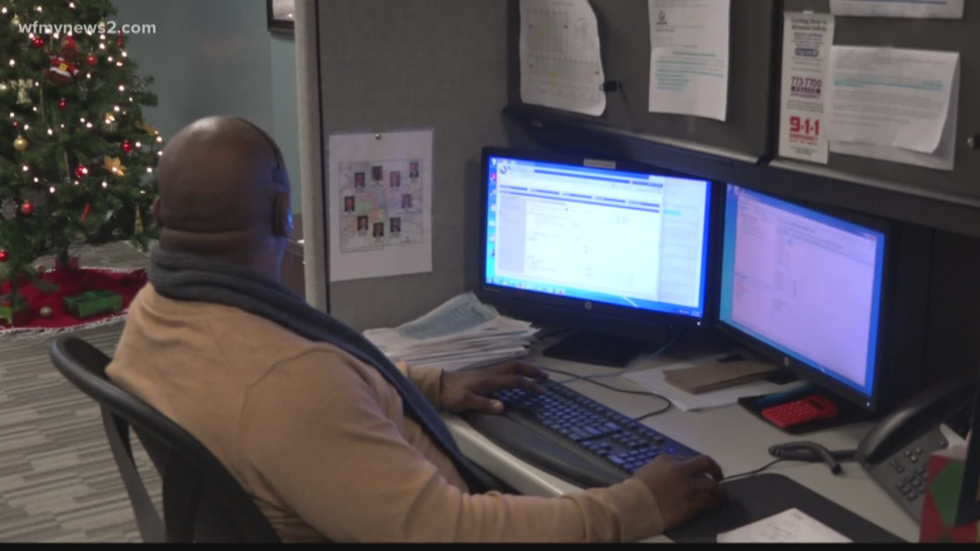 On a normal work day, staff at Winston-Salem's City Link are taking mostly calls about utility bills and trash collection. But this week it's been about snow and safety.