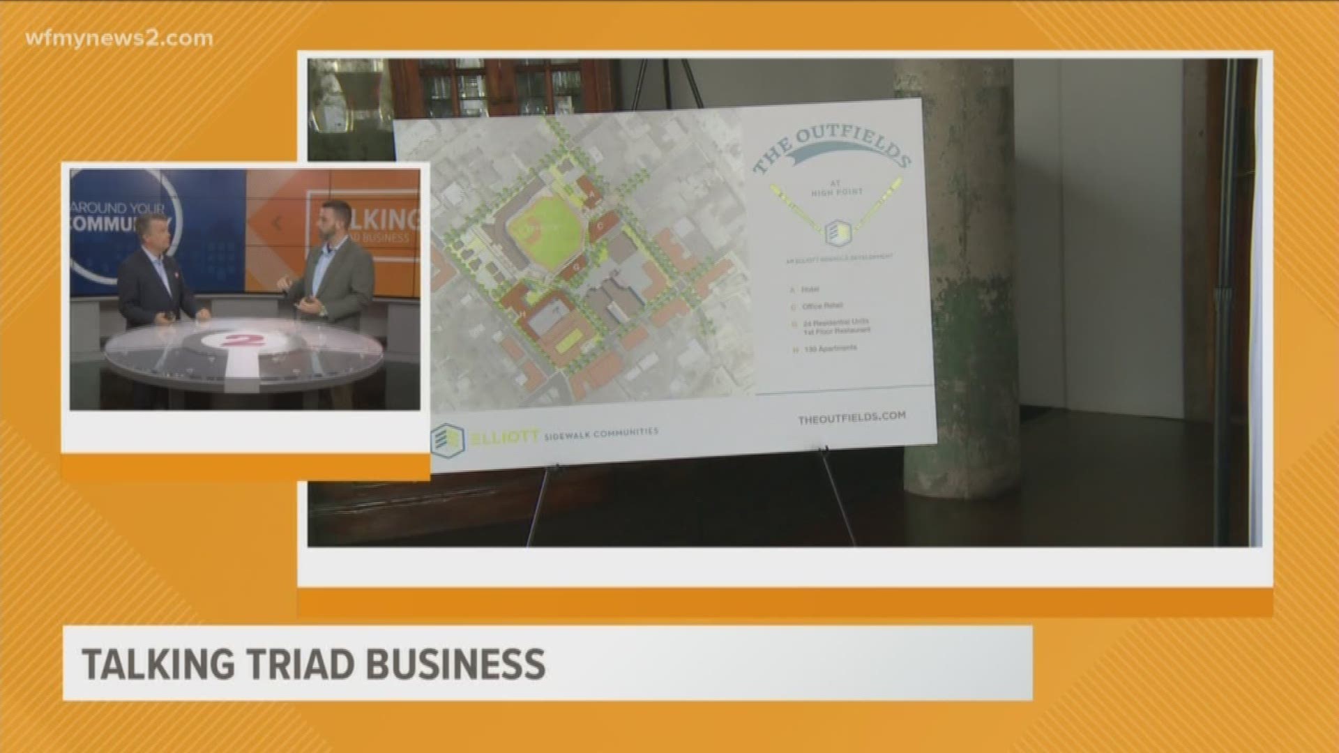 The Triad Business Journal stops by to talk about new High Point apartments and stores, a Triad golf course getting a face-lift, and a standout banker getting a new job.