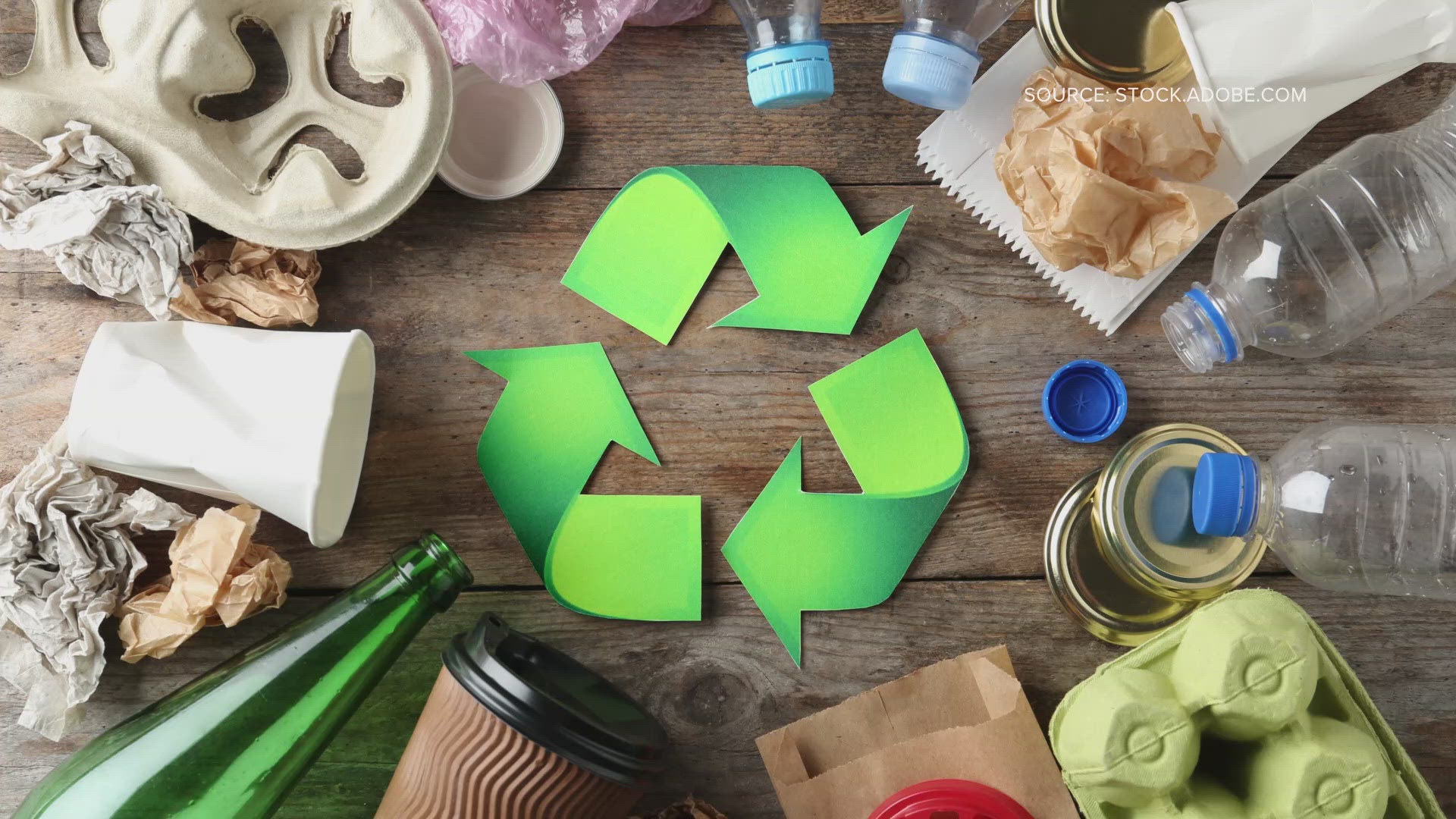 We break down what you can and cannot recycle at celebrations.