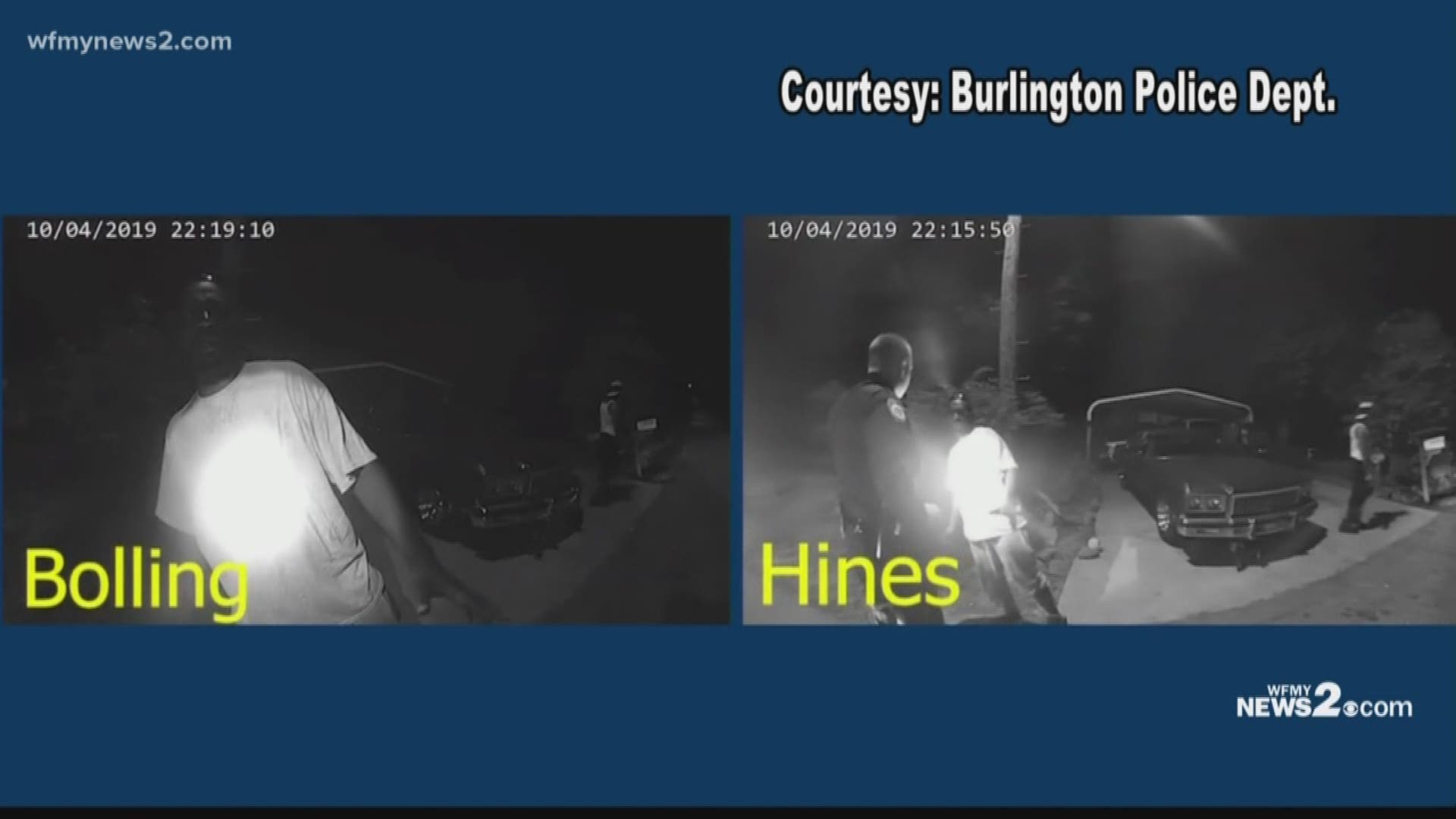 Burlington police have released the bodycam footage of the arrest of Bobby Harvey.