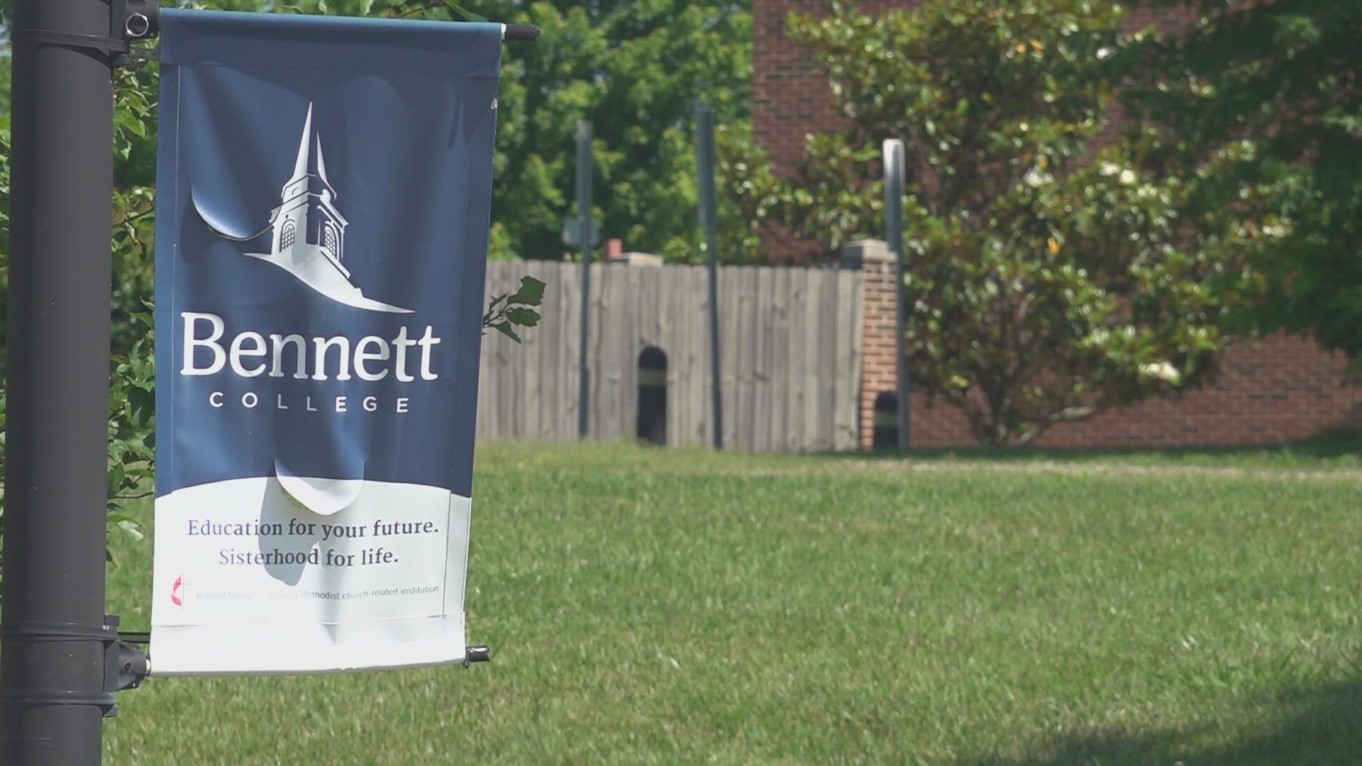 Former and current Bennett College students are having their debt forgiven.
