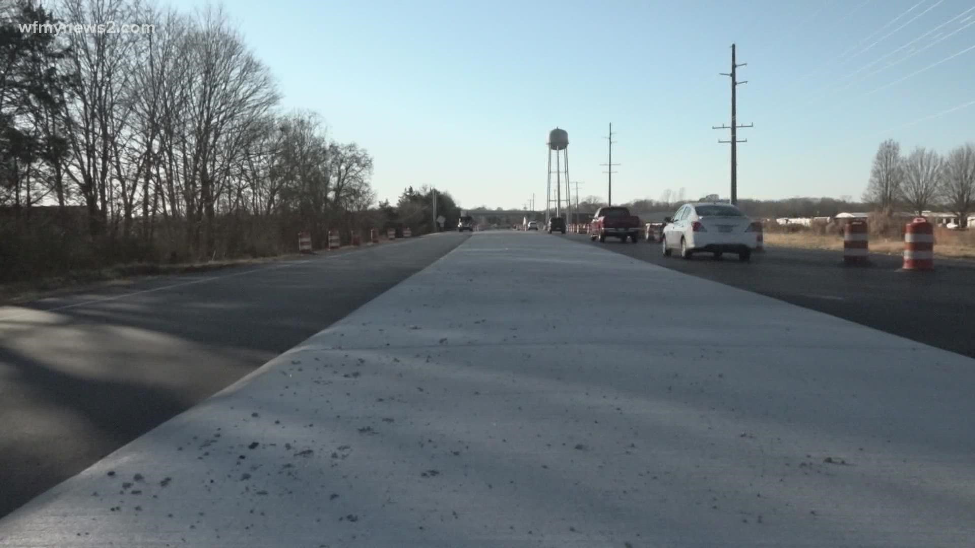 The NC DOT put in a traffic island. Designed for safety, nearby neighbors say it was causing problems.