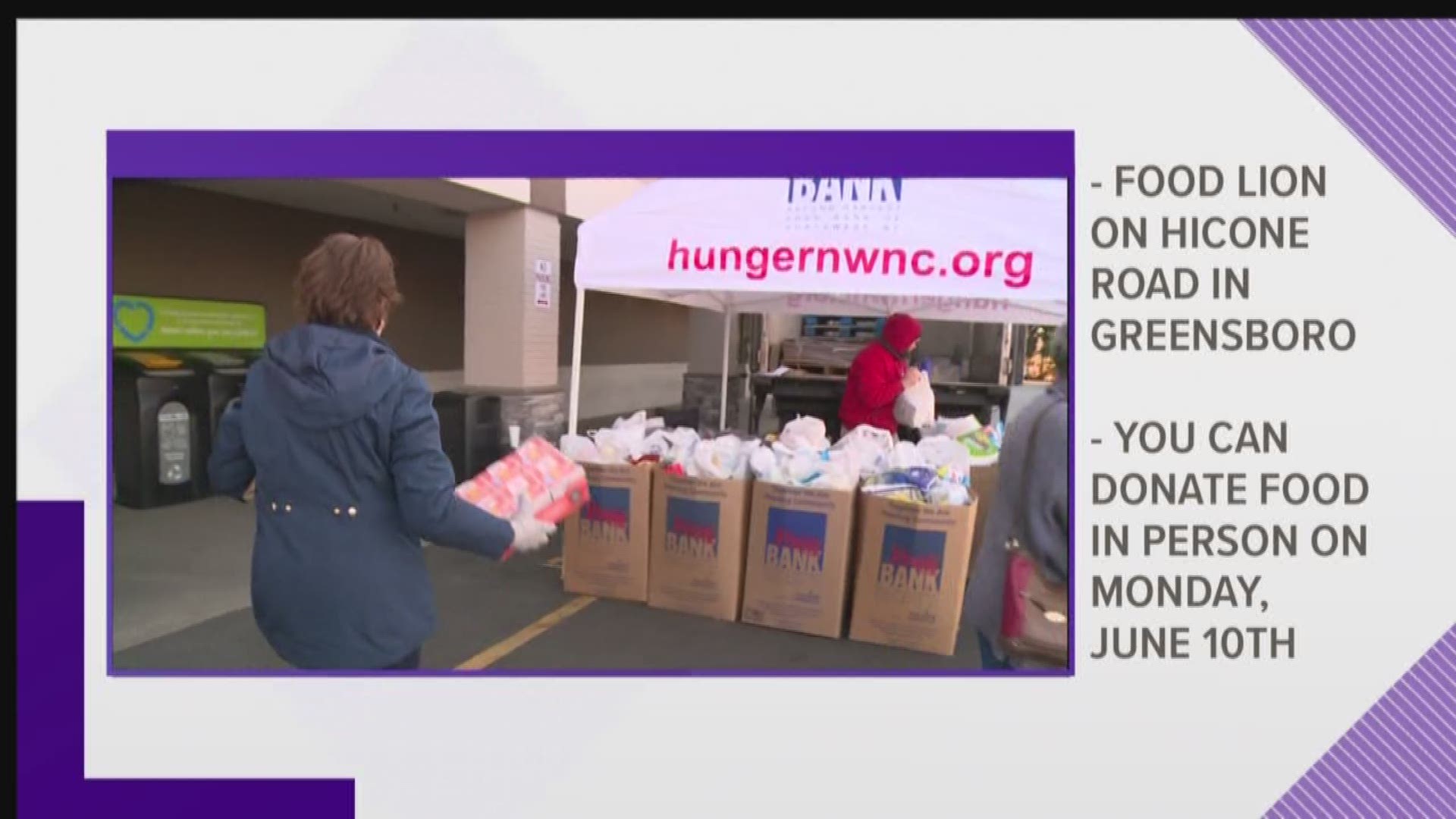 WFMY News 2 and Second Harvest Food Bank wants to find out with your help