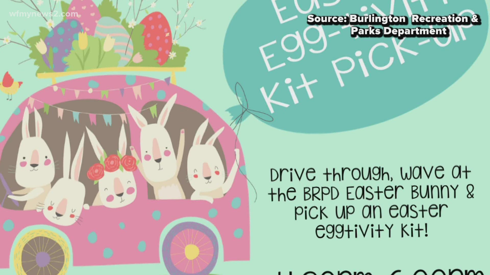 It's a safe and fun way to celebrate Easter with the kids this year.